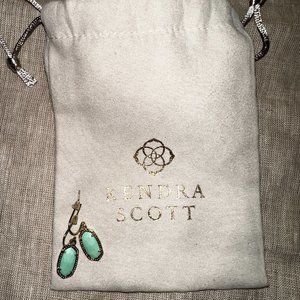 Kendra Scott Lee Gold Drop Earrings